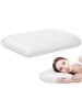 HOMCOM Memory Schaum Kissen-60L x 40B x 10H cm-Cremeweiß