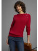 Laura Scott Strickpullover in rot mélange