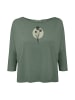 GreenBomb Longsleeve Nature Allium in Moos Grey