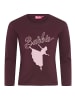Kidsworld Langarmshirt in bordeaux