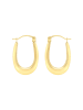 Lucardi 375 Gold Ohrringe Oval
