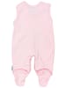 TupTam Baby Mädchen Strampler mit Fuß 3er Pack in rosa/weiß