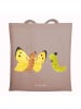 Mr. & Mrs. Panda Schultasche Raupe Schmetterling ohne Spruch in Braun Pastell