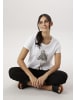 Aniston SELECTED T-Shirt in weiß-beige-schwarz
