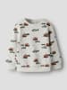 name it Sweatshirt Bio-Baumwolle Nmmonikian in light grey melange