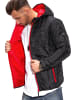 behype Steppjacke QUENTIN in rot