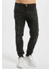 2Y Premium 2Y Premium 2Y Premium Lino  Skinny Jeans in black