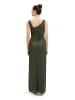 Vera Mont Abendkleid mit Volant in Avocado Green