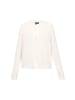 DreiMaster Women Cardigan in offwhite