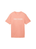 Tom Tailor Print T-Shirt für Herren in rose