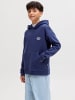 JACK & JONES Junior Kapuzenpullover in Ocean Cavern