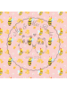 Mr. & Mrs. Panda Sofatablett Biene Happy ohne Spruch in Rosa