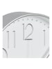 ebuy24 Wanduhr Bodil Silberfarben 30 x 30 cm
