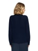 Betty Barclay Kaschmir-Pullover mit Stehkragen in dunkelblau