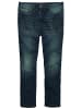 Men Plus Jeanshose in dark blue denim