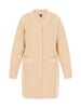DreiMaster Maritim Cardigan in Beige Weiss Streifen