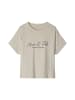 Marc O'Polo T-Shirt loose in Grey Silk