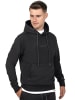 Reichstadt Herren Regular Fit Hoodie Marken-Stick in Black
