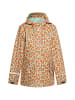 Schmuddelwedda Mädchen Regenjacke in Pastellmint Orange Leo