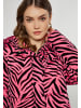 faina Steppjacke Mit Zebra-Print in Pink Zebra