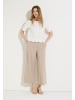 More & More kurzes 1/2 Arm Shirt, Spitzenbesatz in offwhite
