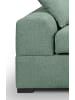 Inn.Furn Sofa petrol Strukturstoff, Couch 3-Sitzer 221 cm mit Premium Kaltschaum