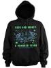 Rick and Morty Hoodie in Schwarz