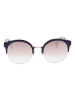 Police Frauen Sonnenbrille Browline Lila