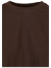 Urban Classics Cropped T-Shirts in brown