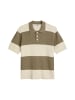 Marc O'Polo DENIM Strick Poloshirt regular in Light Beige