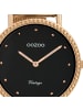 Oozoo Analog-Armbanduhr Oozoo Vintage Series rosegold mittel (ca. 34mm)