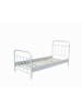 58 aufm Kessel METALLBETT Karlyn 210x111x98 aus Metall in Weiß