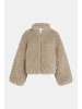 PENN&INK N.Y Plüschjacke COAT in Tabac
