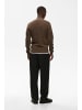 Matinique Strickpullover MAlagoon Gerade Passform in Morel Melange