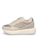 Sun68 Sneaker Big Ally Teddy Fur in Beige Gold