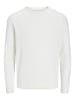 Jack & Jones Strickpullover in Cloud Dancer