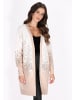 faina Cardigan in Wollweiss Beige