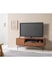 home24 home24 TV-Lowboard im skandinavischen Stil in Walnuss