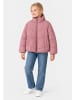 name it Pufferjacke Stehkragen Reflektordetail Zip in Taupe Rosé