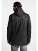 TUFFSKULL Regenjacke in Schwarz