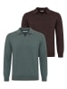 Felix Hardy Pullover in Braun-Grün