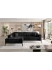 MF Design Sokka Recamiere Links in Schwarz -  (L) 292 x (B) 292 x (H) 84 cm