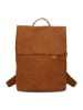 Zwei Mademoiselle.M Daypack 35 cm Laptopfach nubuk cognac