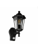 Licht-Erlebnisse Außen Wandlampe (B)17 x (H)39 cm in Schwarz