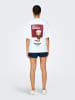 ONLY T-Shirt 'VIVVI LIFE' Weiß