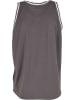 DEF DEF Herren Mesh Tanktop in steel gray/white