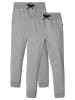 name it 2-er Set Basic Jogginghose Sweatpants Gefüttert NKMSWEAT in Grau-2