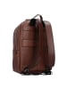 The Bridge Biagio Rucksack Leder 41 cm Laptopfach in marrone-rutenio palladio