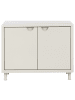 Beliani Büroschrank KORVO in Beige - (W) 90 x (H) 70 x (L) 42 cm