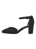 Tamaris Ballerina mit Absatz Schwarz